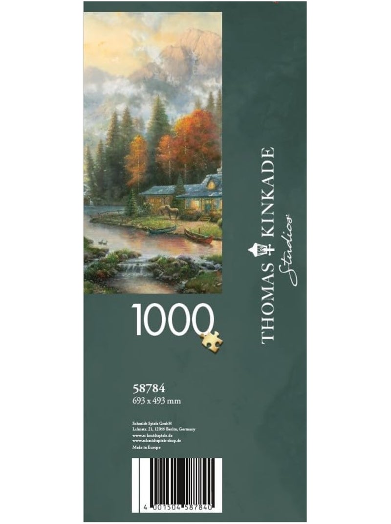 Puzzle Soirée d'automne 1000 pcs N/A - Kiabi