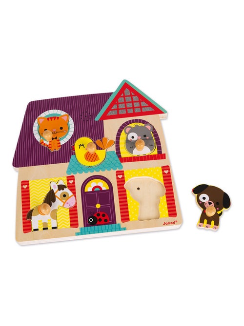 Puzzle sonore Mes Petits Compagnons - Kiabi