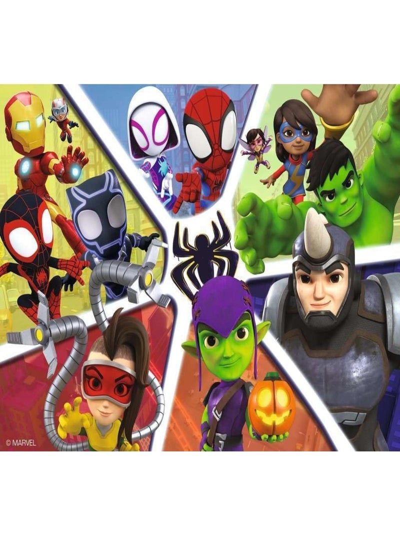 Puzzle Spidey et compagnie 2x24 pcs N/A - Kiabi