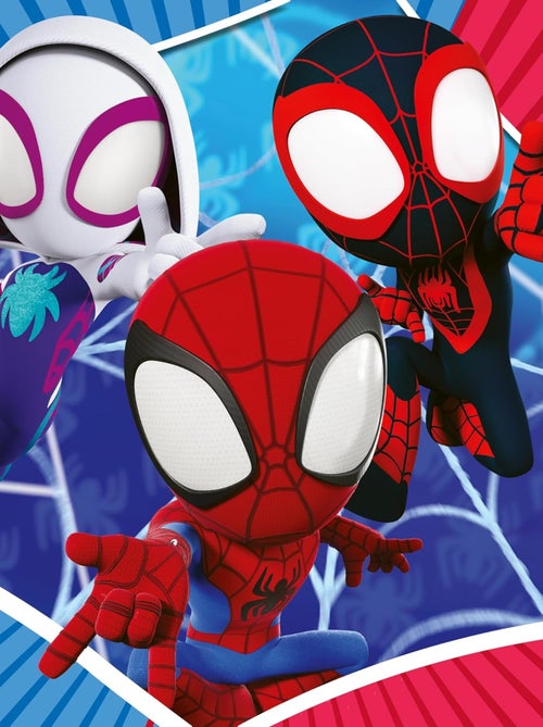 Puzzle Spidey le lanceur de toile 3x49 pcs - Kiabi