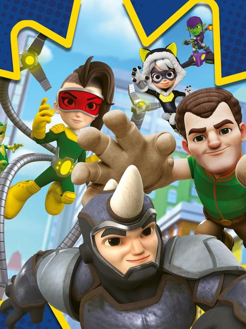 Puzzle Spidey le lanceur de toile 3x49 pcs - Kiabi