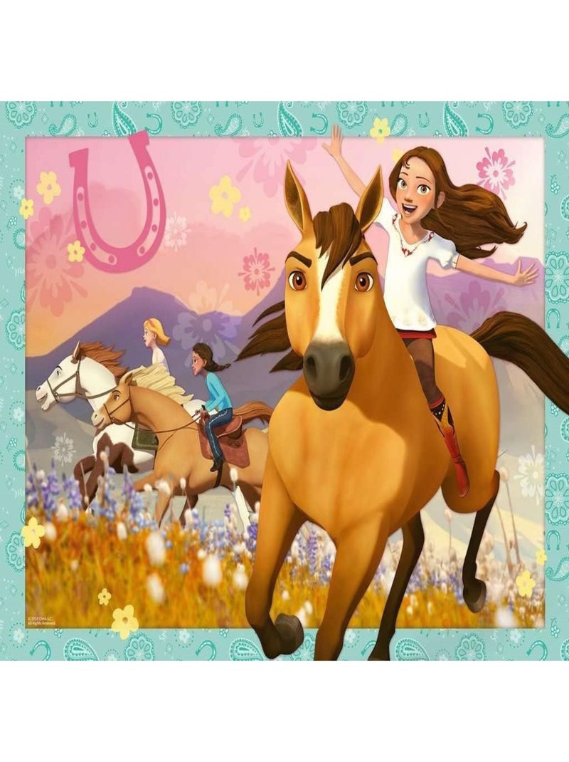 Puzzle Spirit sauvage et libre 150 pcs XXL N/A - Kiabi