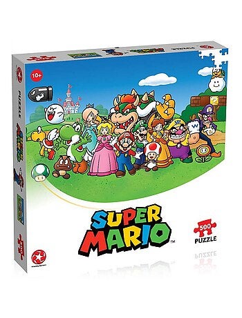 PUZZLE SUPER MARIO AND FRIENDS 500 PIECES NOUVELLE VERSION
