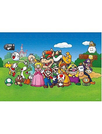 PUZZLE SUPER MARIO AND FRIENDS 500 PIECES NOUVELLE VERSION