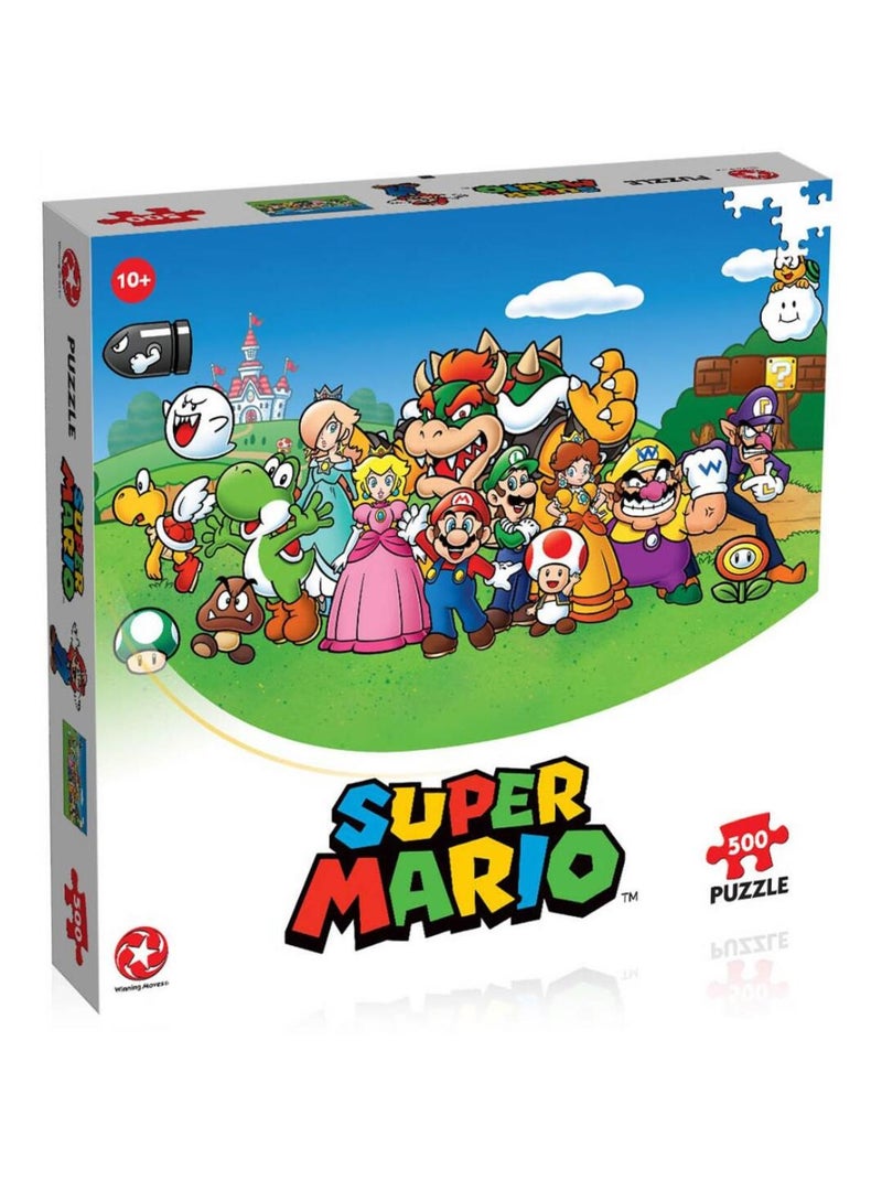 PUZZLE SUPER MARIO AND FRIENDS 500 PIECES NOUVELLE VERSION N/A - Kiabi