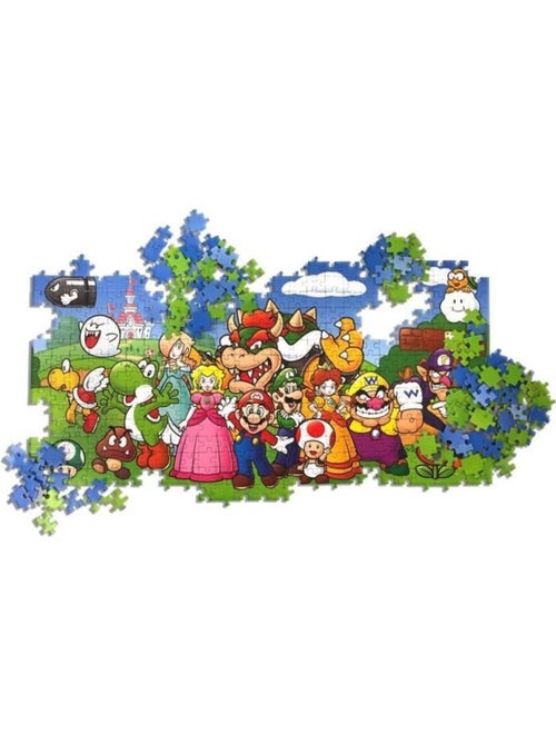 PUZZLE SUPER MARIO AND FRIENDS 500 PIECES NOUVELLE VERSION - Kiabi