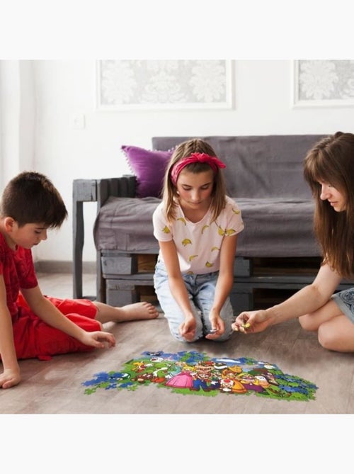 PUZZLE SUPER MARIO AND FRIENDS 500 PIECES NOUVELLE VERSION - Kiabi