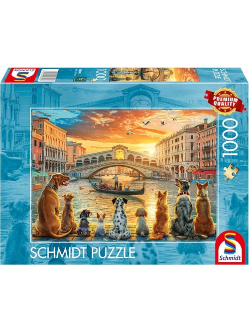 Puzzle Sur le quai 1000 pcs - Kiabi