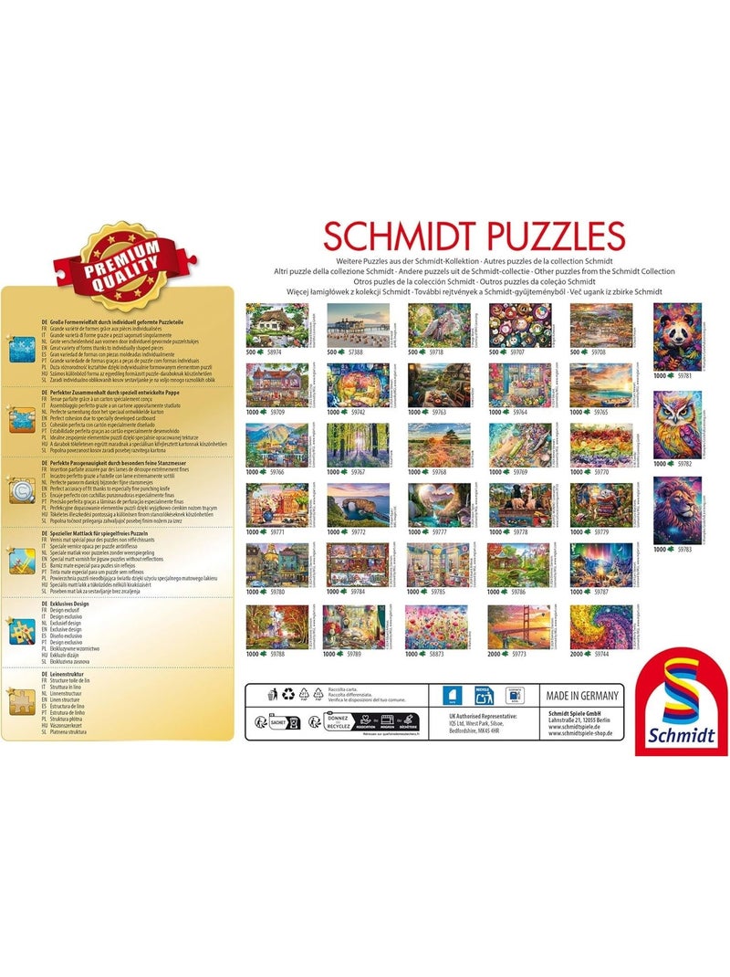 Puzzle Sur le quai 1000 pcs N/A - Kiabi
