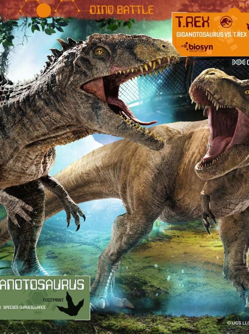 Puzzle T-Rex Jurassic World 3x49 pcs - Kiabi