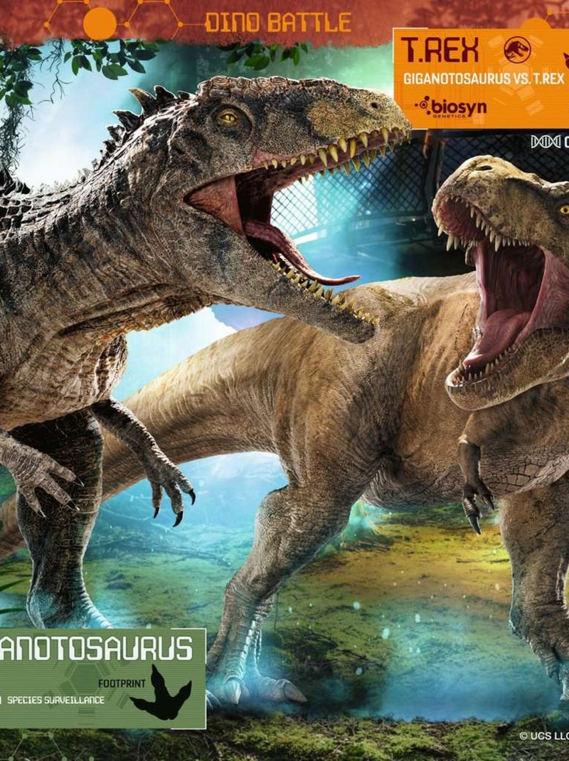 Puzzle T-Rex Jurassic World 3x49 pcs N/A - Kiabi