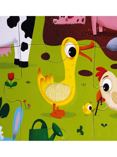 Puzzle tactile de la Ferme - Kiabi