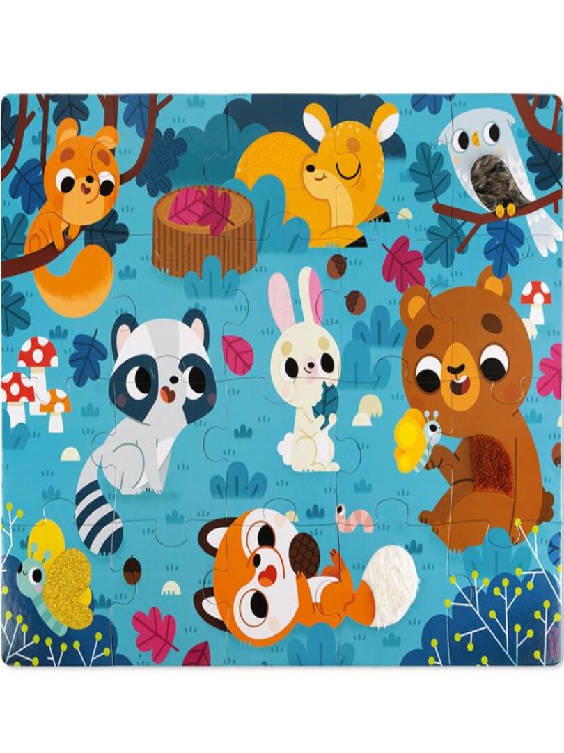 puzzle animaux de la foret