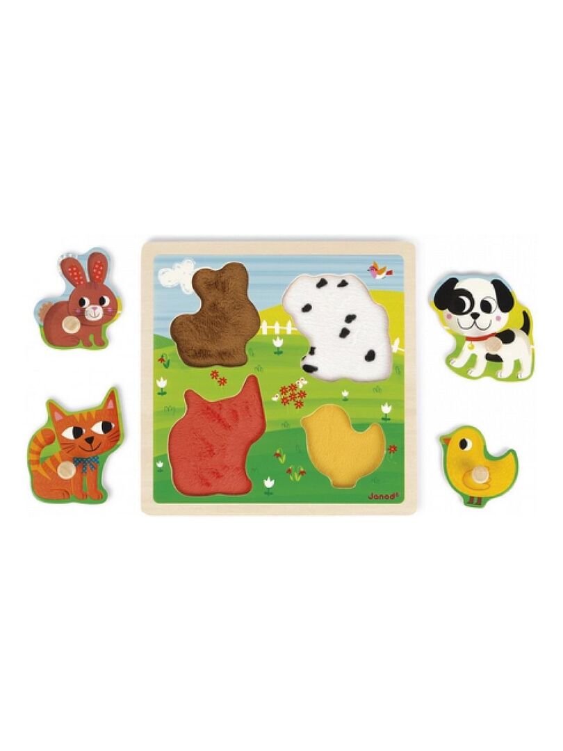 Puzzle à Encastrement Mes Premières Formes En Bois Tropik (6 Pièces) - N/A - - 20.00