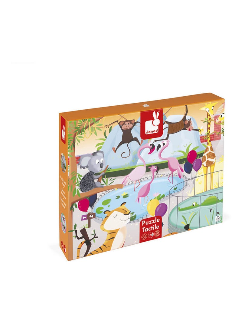 Puzzle tactile Une Journée au Zoo - N/A - Kiabi - 21.65€