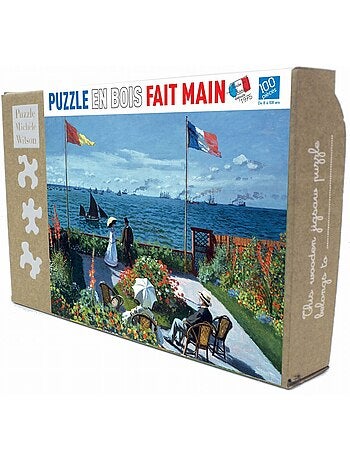 Puzzle Terrasse à Sainte-Adresse de Monet 100 pcs