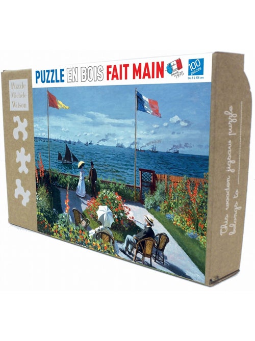 Puzzle Terrasse à Sainte-Adresse de Monet 100 pcs - Kiabi