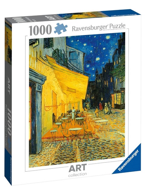 Puzzle Terrasse de café le soir 1000 pcs - Kiabi