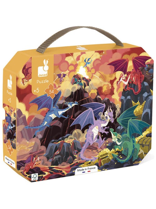 Puzzle Terre de Dragons 54 pcs - Kiabi