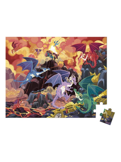 Puzzle Terre de Dragons 54 pcs - Kiabi