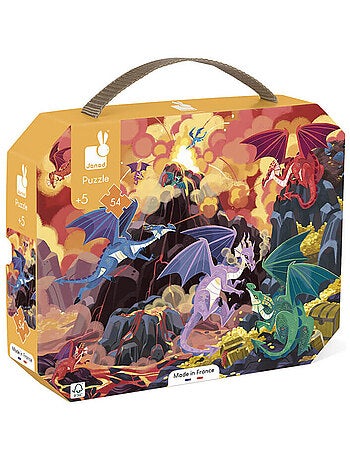 Puzzle Terre De Dragons 54 Pieces - Kiabi