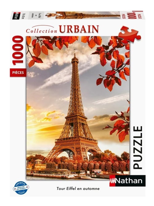 Puzzle Tour Eiffel en automne 1000 pcs - Kiabi