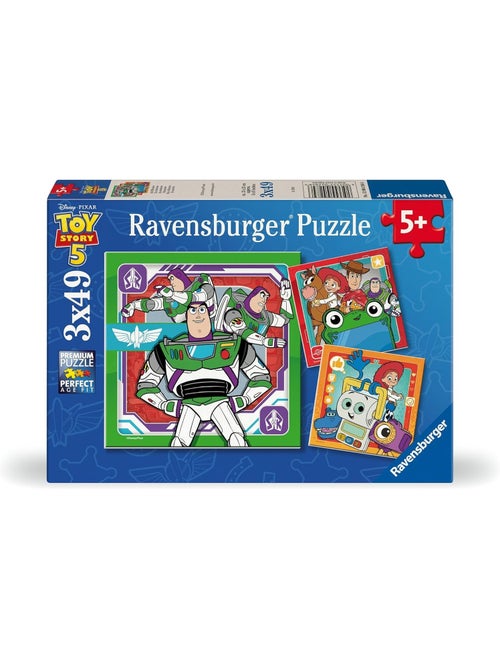 Puzzle Toy Story 5 En mission 3x49 pcs - Kiabi