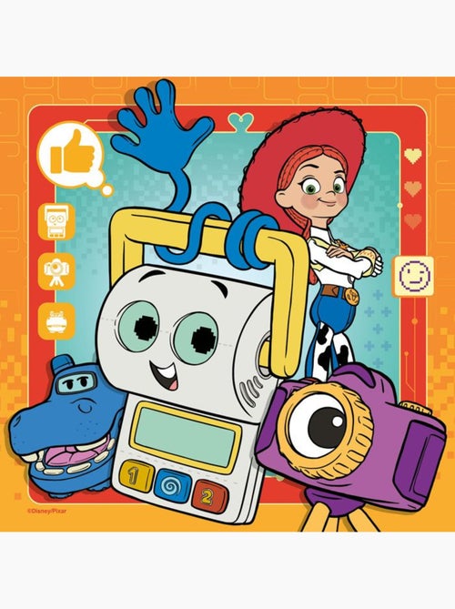 Puzzle Toy Story 5 En mission 3x49 pcs - Kiabi