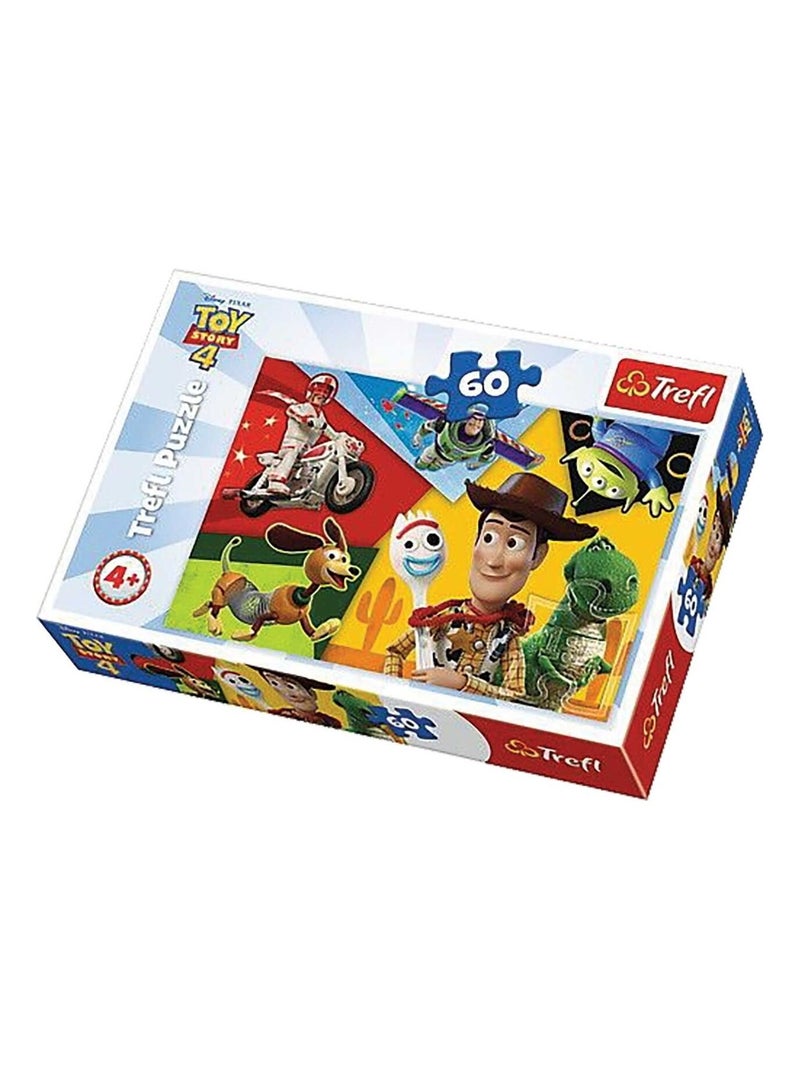 Puzzle Toys Story Fait pour jouer - + 4 ans - 60 pièces N/A - Kiabi