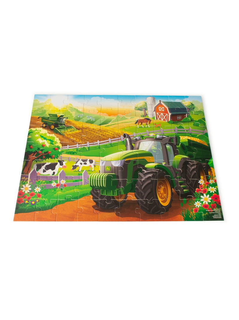 Puzzle tracteur 70 pièces dès 4 ans N/A - Kiabi
