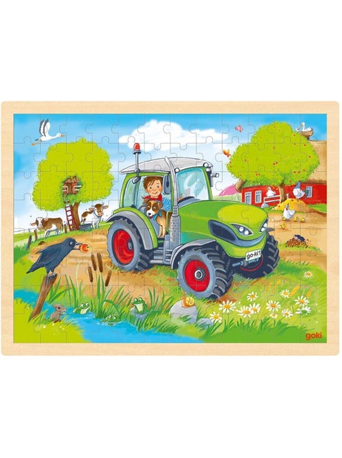 Puzzle tracteur - Kiabi