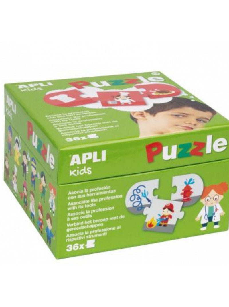 Puzzle Trio Professions Et Leur Outil N/A - Kiabi