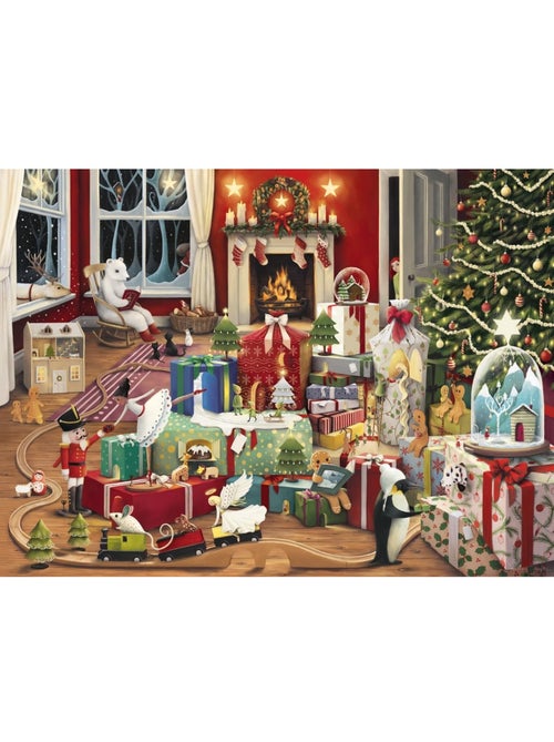 Puzzle Un Noël enchanté 500 pcs - Kiabi Puzzle Un Noël enchanté 500 pcs - Kiabi