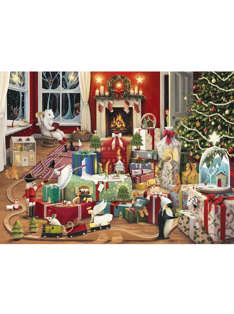 Puzzle Un Noël enchanté 500 pcs N/A - Kiabi