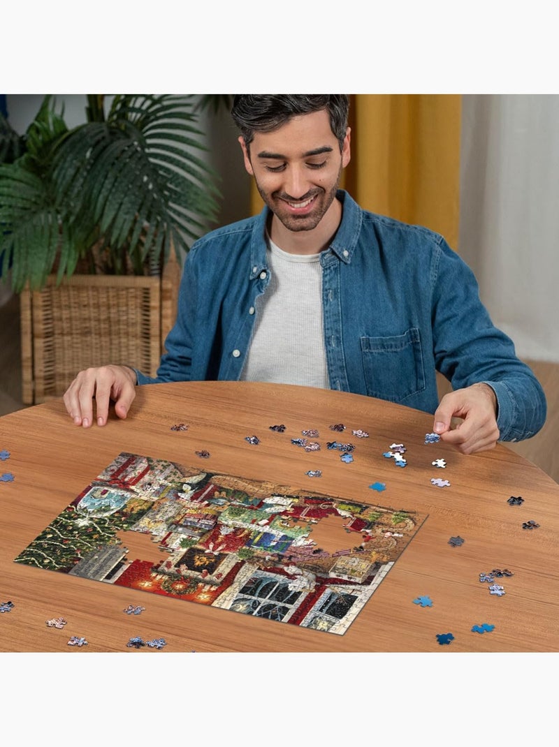 Puzzle Un Noël enchanté 500 pcs N/A - Kiabi