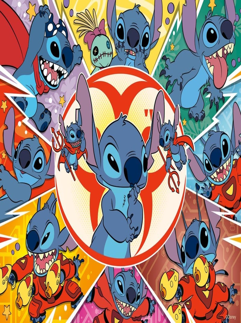 Puzzle Univers Disney Stitch 100 pcs XXL N/A - Kiabi