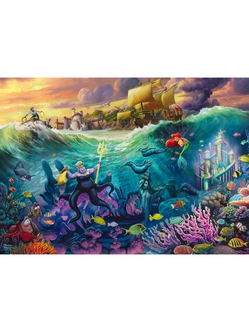 Puzzle Ursula La Petite Sirène 1000 pcs - Kiabi