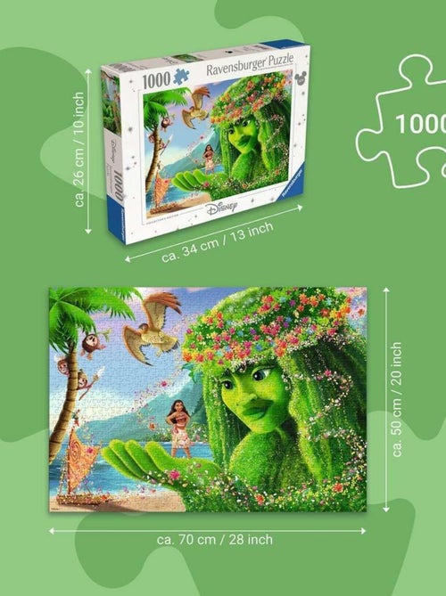 Puzzle Vaiana 1000 pièces - Kiabi