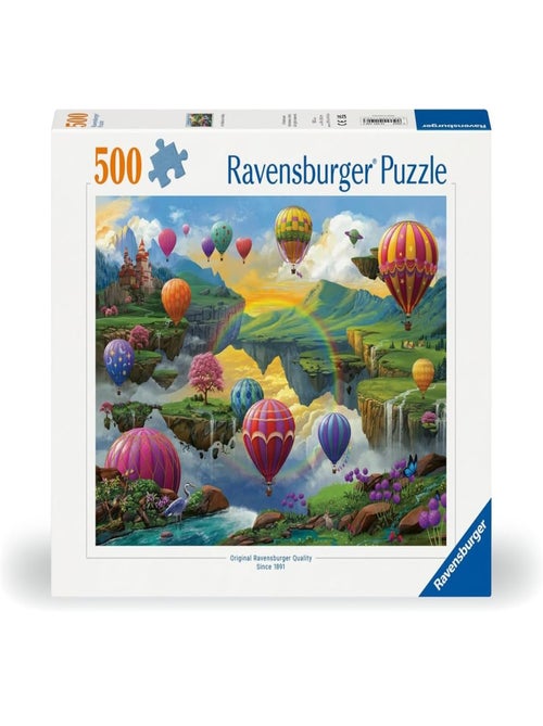 Puzzle Vallée des montgolfières 500 pièces - Kiabi