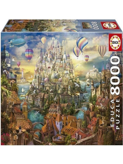 Puzzle Ville de rêve 8000 pièces - Educa - Kiabi