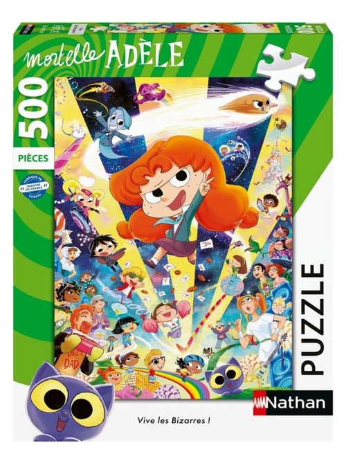 Puzzle Vives les Bizarres ! Mortelle Adele - Kiabi