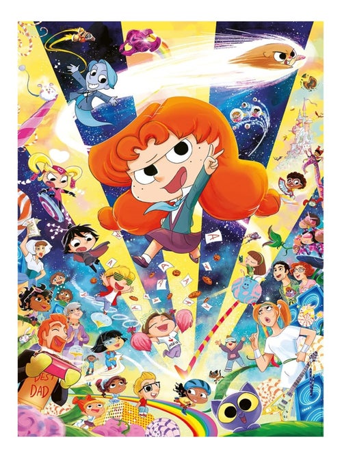 Puzzle Vives les Bizarres ! Mortelle Adele - Kiabi
