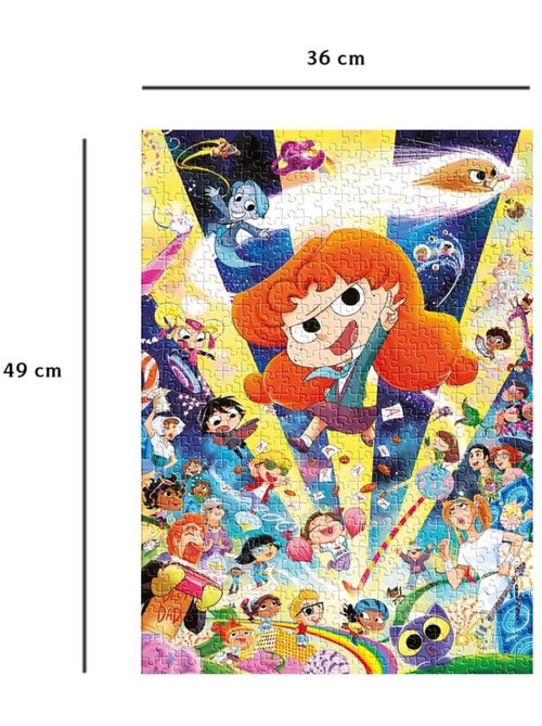 Puzzle Vives les Bizarres ! Mortelle Adele - Kiabi