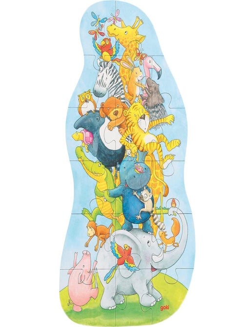 Puzzle XXL la pyramide des animaux - Kiabi