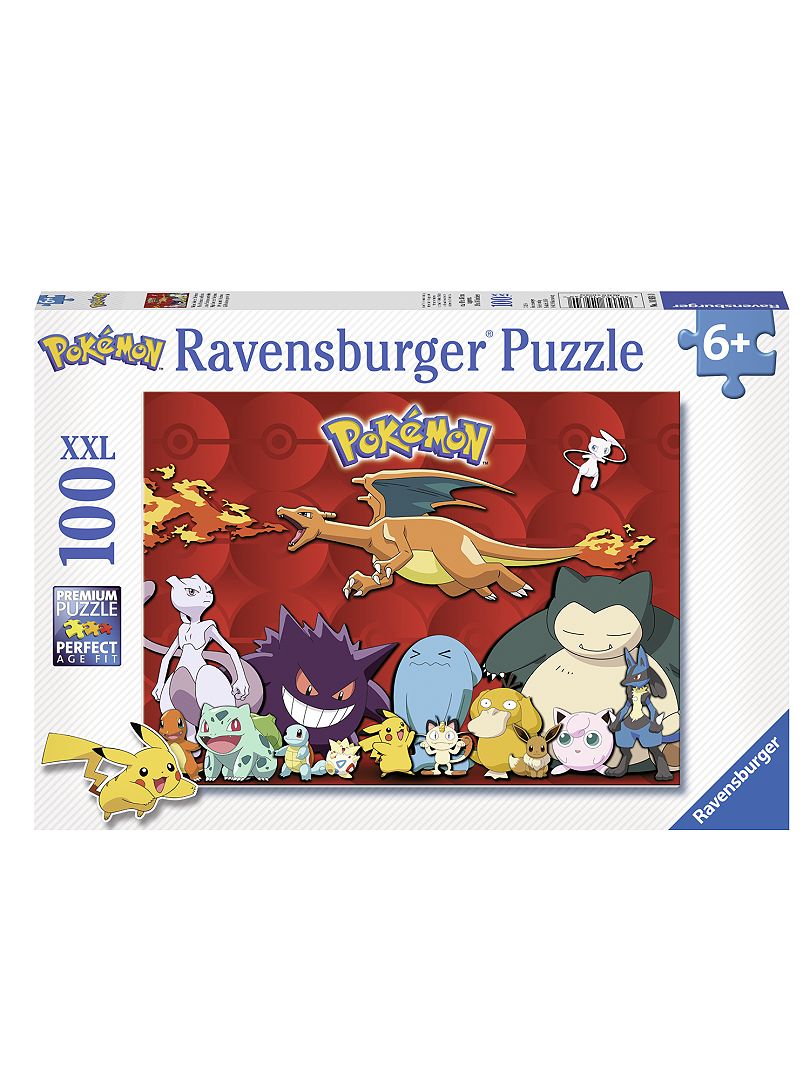Puzzle XXL 'Pokémon' 'Ravensburger' multicolore - Kiabi