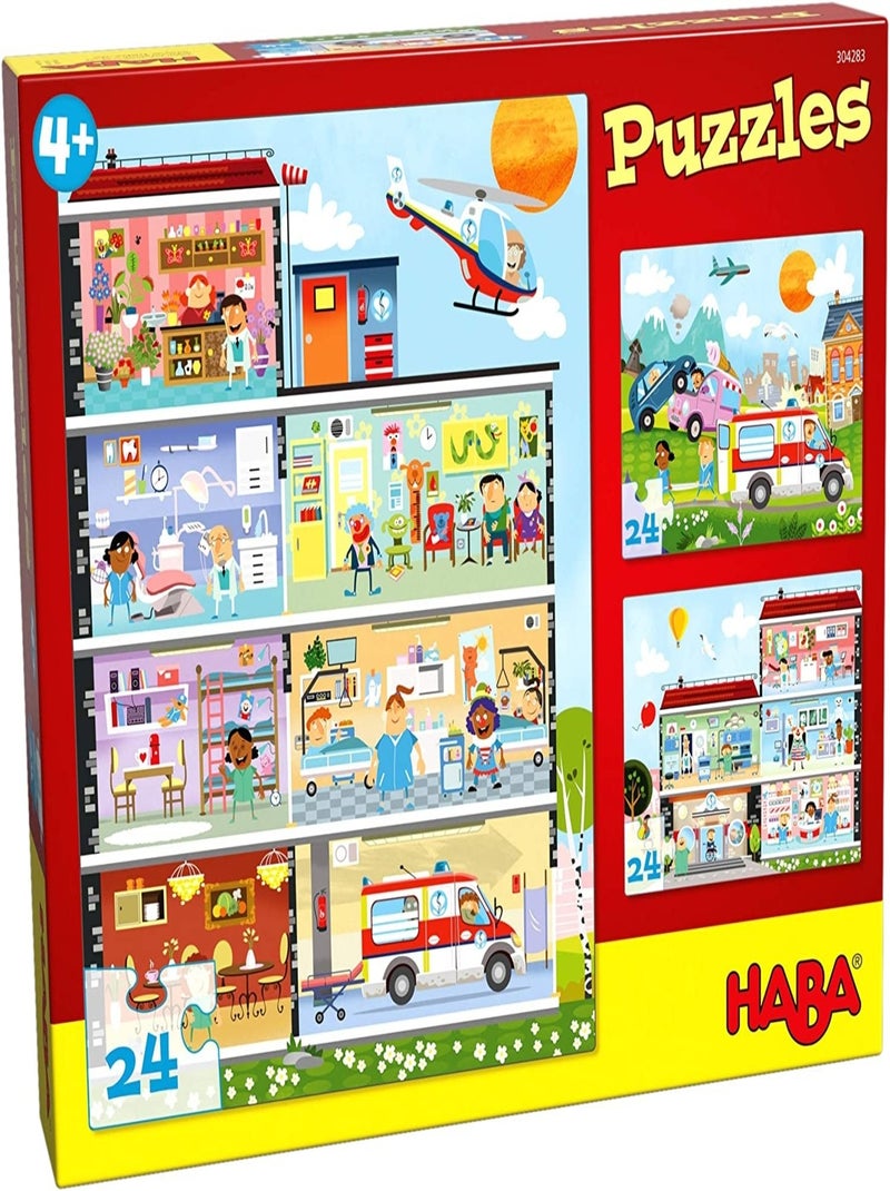 Puzzles - Haba - Mon Petit Hôpital N/A - Kiabi