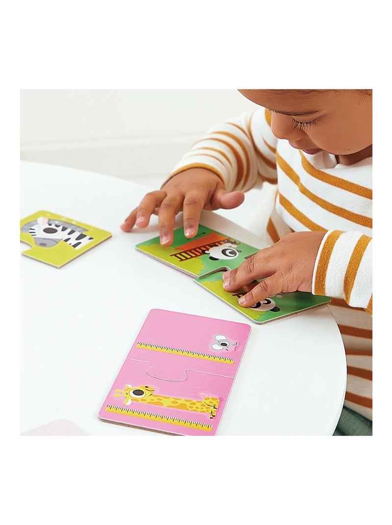 Puzzles 2 pieces Les contraires N/A - Kiabi