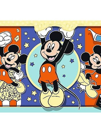 Puzzles 2 x 24 pièces : Disney Mickey Mouse : Au cinéma