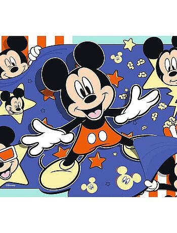 Puzzles 2 x 24 pièces : Disney Mickey Mouse : Au cinéma