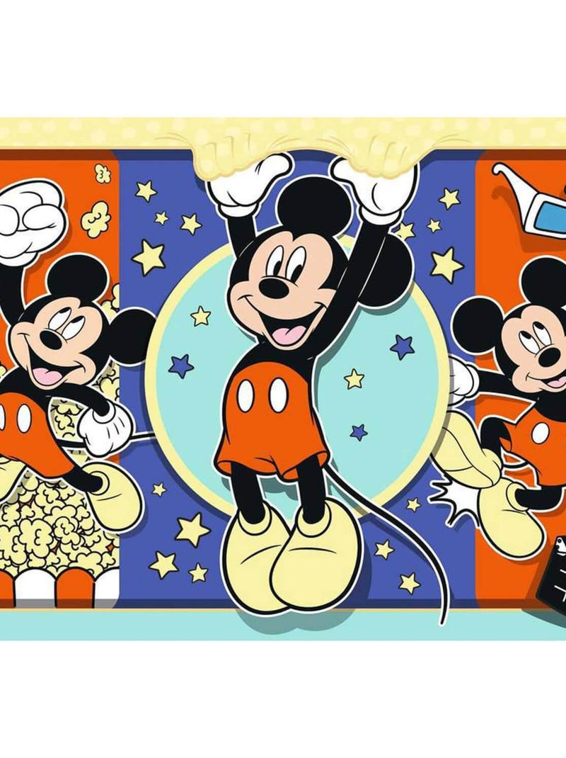 Puzzles 2 x 24 pièces : Disney Mickey Mouse : Au cinéma N/A - Kiabi